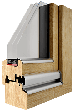 Timber windows — natural look with modern performance