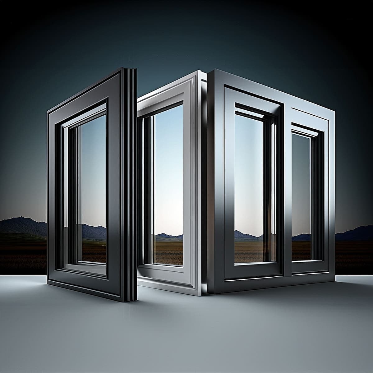 Export packing and delivery of window sets