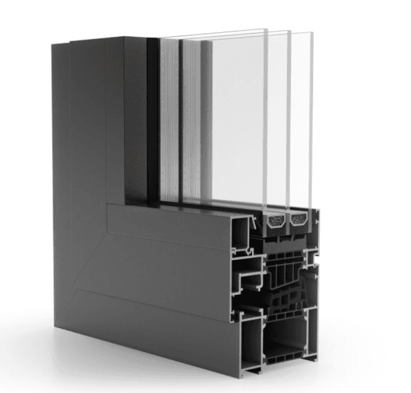 Aluminium windows — slim, durable frames