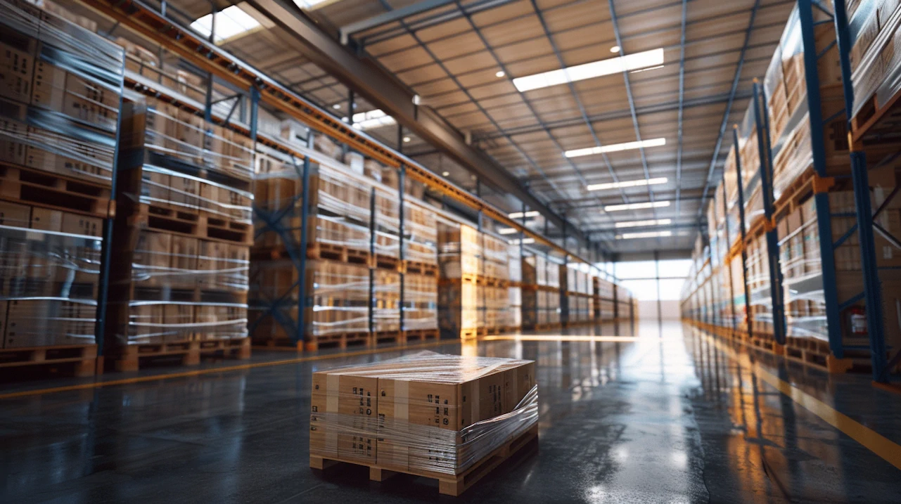 Warehouse logistics and consolidated building materials
