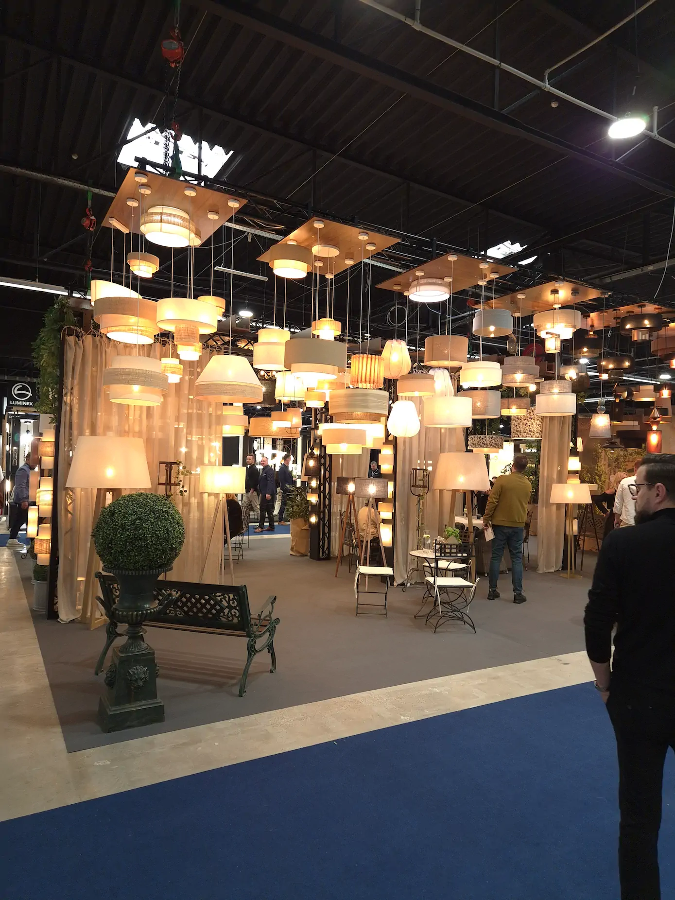 Lighting and furniture stands