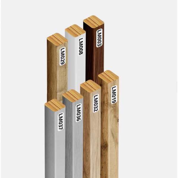 Wall Slat Samples — Premium 3D Slim XS (8 finishes)